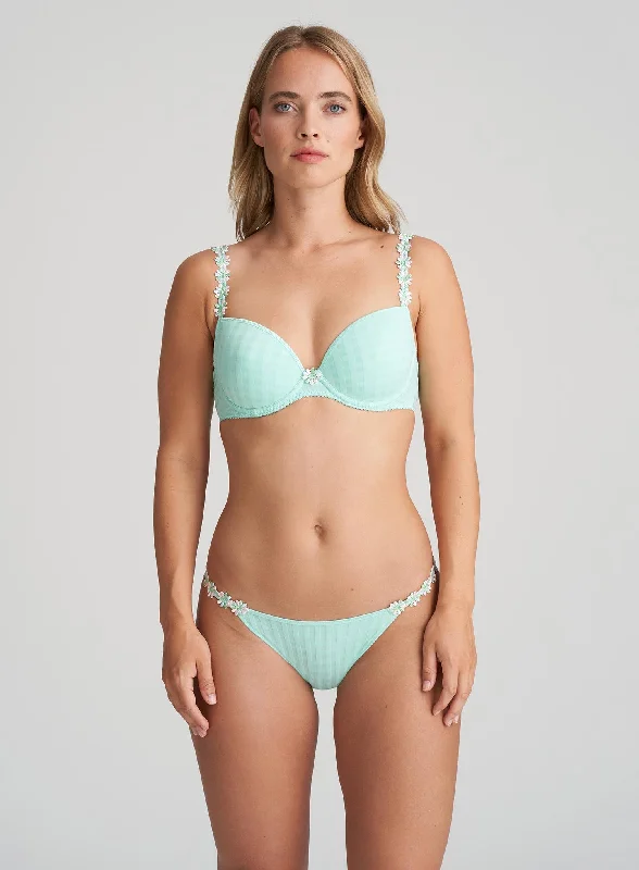 supportive sports bras for runningMarie Jo: Avero Padded Plunge Bra Miami Mint