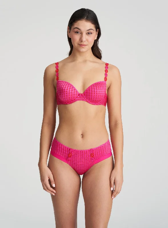 Marie Jo: Avero Padded Plunge Bra Electric Pink