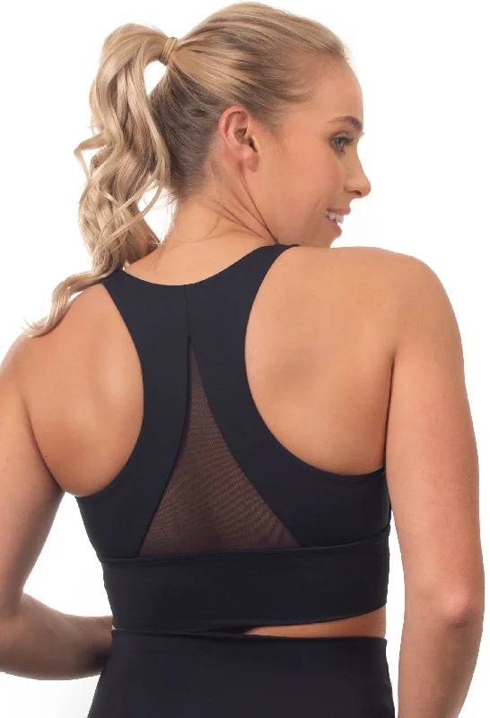 balconette lace bras for a feminine touchSports bra - Long Line with a Mesh Racer Back balconette lace bras for a feminine touchSports bra - Long Line with a Mesh Racer Back