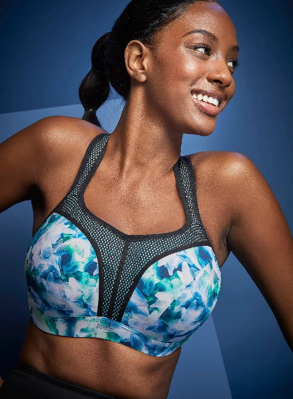 Panache Sport: Power Moulded Wired Sports Bra Digital Bloom