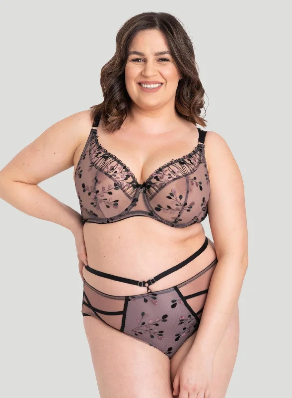 Samanta Lingerie: Ilana Soft High Apex Bra Amethyst