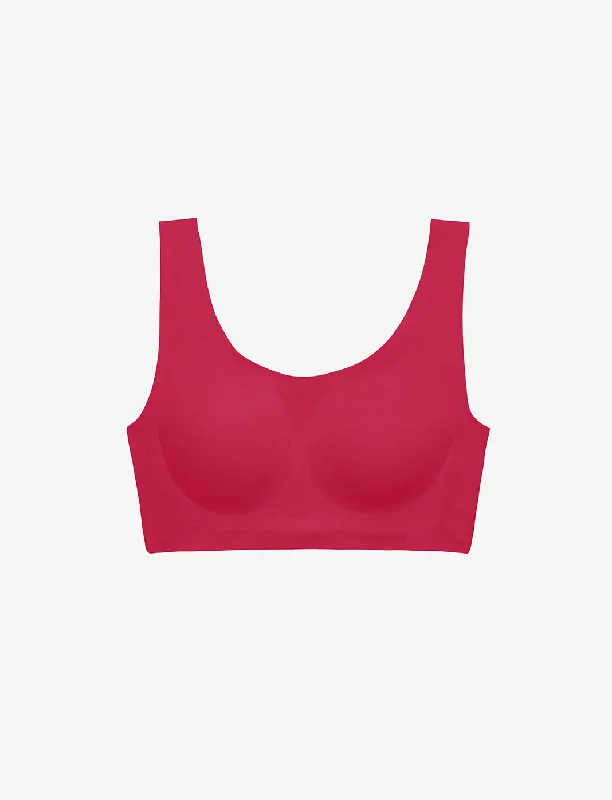 push up plus size women bra and panty setsSmoothing Scoop Wireless Bra