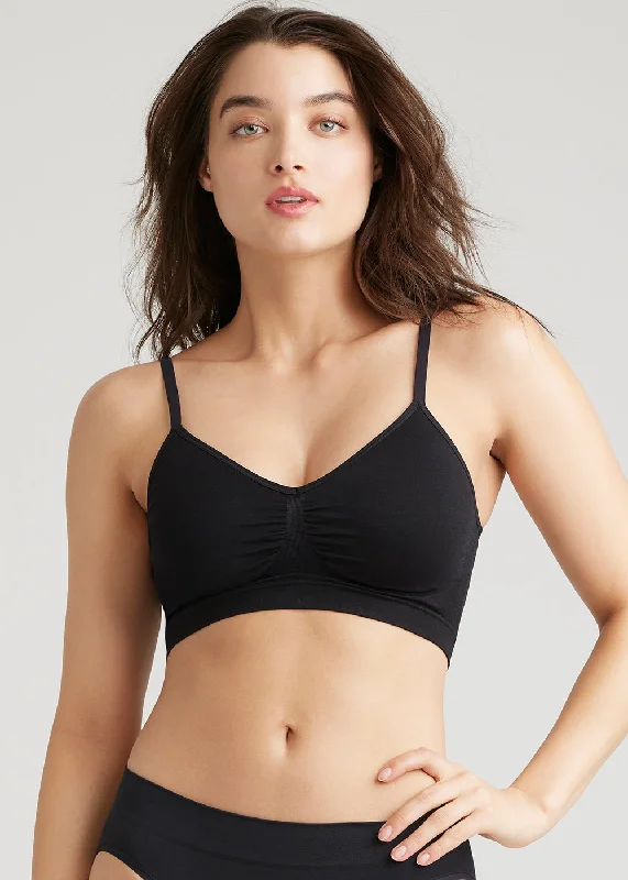 anniversary women bra and panty sets giftsV-Neck Bralette - Seamless