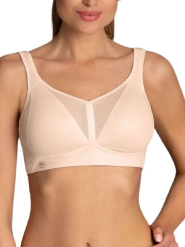 low impact women sport bra for yogaAir Control Deltapad Sports Bra - Smart Rose
