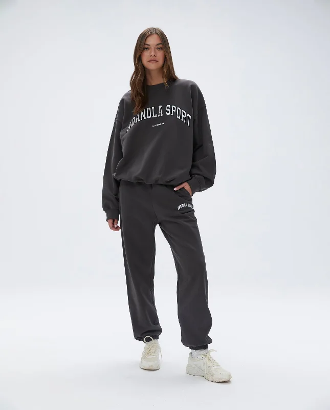 plus size low impact women sport braAS Sweatpants - Coffee Bean