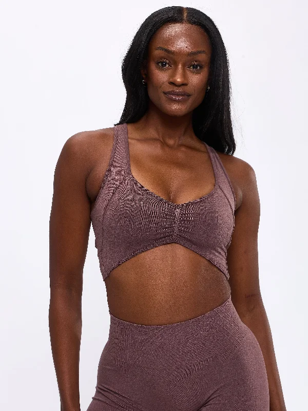 water - resistant women sport bra for water sportsForm Reversible Seamless Sports Bra - Mocha Berry water - resistant women sport bra for water sportsForm Reversible Seamless Sports Bra - Mocha Berry