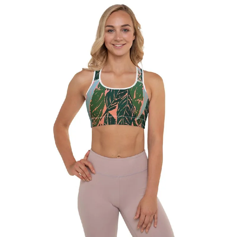 high impact convertible women sport braGaia Padded Sports Bra