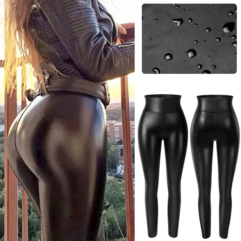 Shapers for brides to achieve a perfect silhouette on their wedding dayHigh Waist Faux Leather Leggings Shapers for brides to achieve a perfect silhouette on their wedding dayHigh Waist Faux Leather Leggings