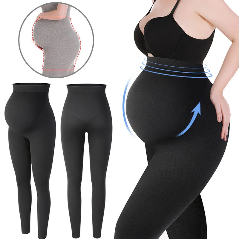 Shapers with a slimming effect on the upper arms​High Waist Pregnant Belly Leggings