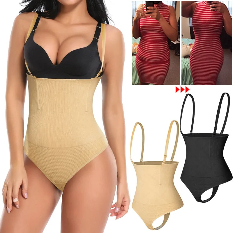 Shapers with a zipper closure for easy on - and - off​High Waist Panty Shaper