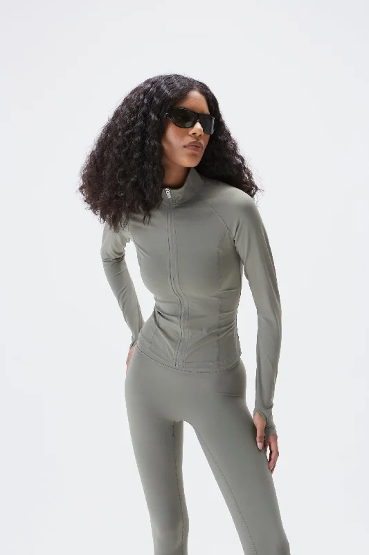 sleep women sport bra for comfortable restUltimate Long Sleeve Zip Up Top - Olive Green sleep women sport bra for comfortable restUltimate Long Sleeve Zip Up Top - Olive Green