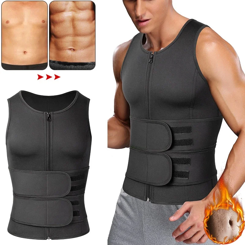 Shapers for travelers to stay comfortable during long journeys​Men Body Shaper