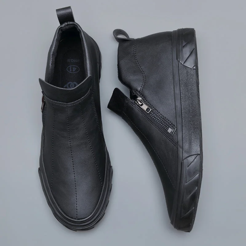 High - waisted shapers to target tummy and hipsMen Vulcanized Leather Loafer Shoes High - waisted shapers to target tummy and hipsMen Vulcanized Leather Loafer Shoes