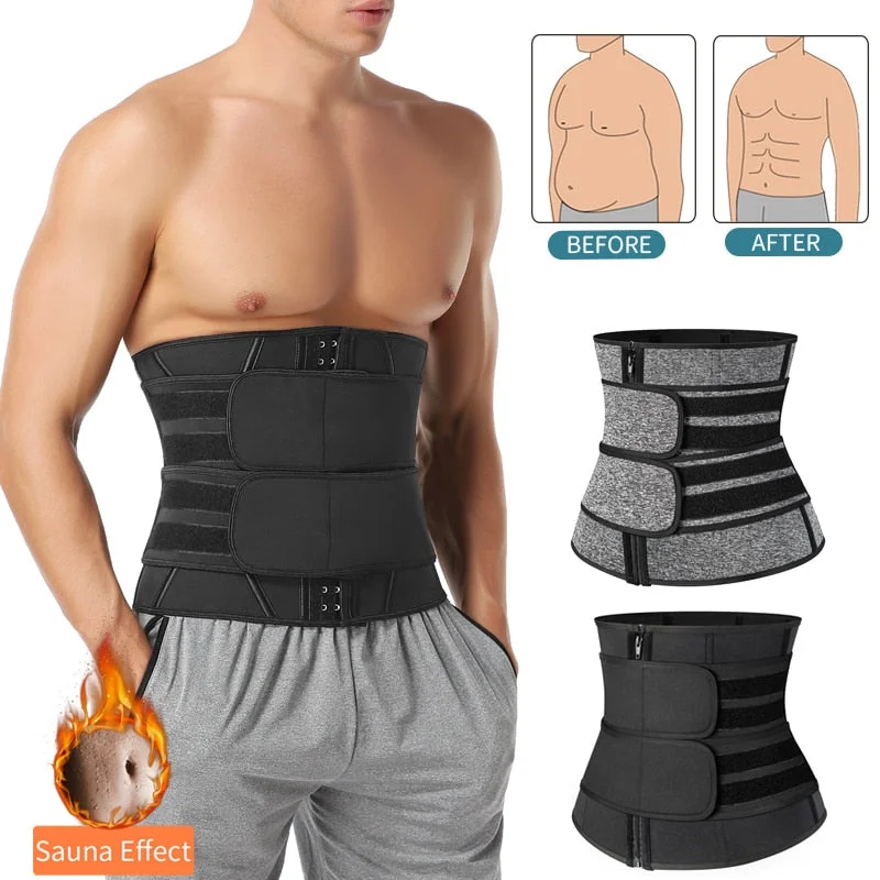 Shapers with a waist - cinching effect for an hourglass figure​Men Waist Trainer