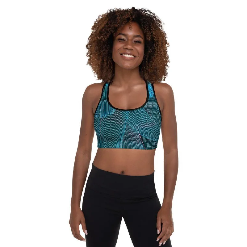 petite women sport bra with proper fitPlume Padded Sports Bra