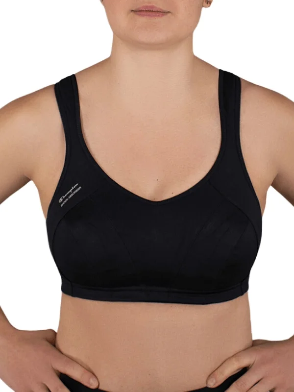 high impact women sport bra for runningActive Multi Support Sports Bra - Black