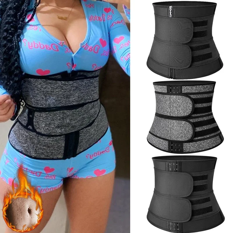 Shapers for swimmers to reduce drag in the water​Steel Boned Women Waist Trainer