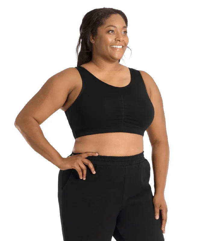 quick drying women sport bra for convenienceStretch Naturals Shirred Front Bra Top Basic Colors quick drying women sport bra for convenienceStretch Naturals Shirred Front Bra Top Basic Colors