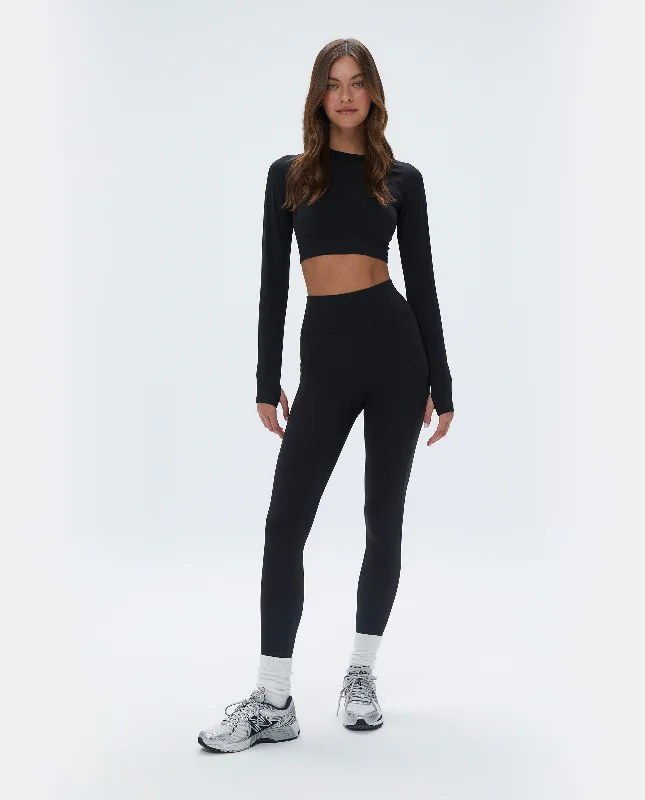 medium impact women sport bra for cyclingUltimate Pocket Leggings - Black