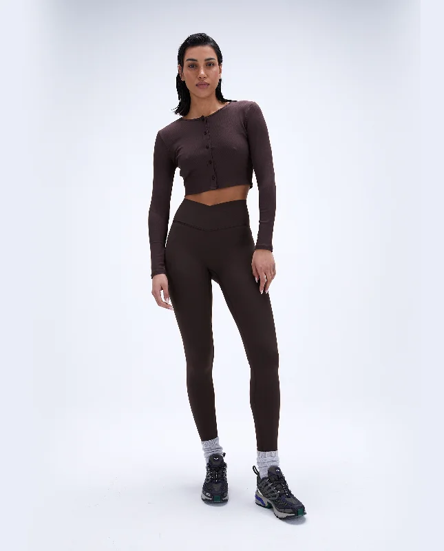 luxury brand women sport bra for high - end qualityUltimate Wrap Over Leggings - Coffee Bean luxury brand women sport bra for high - end qualityUltimate Wrap Over Leggings - Coffee Bean