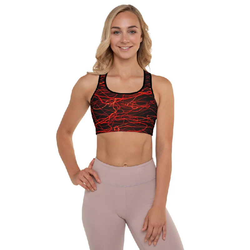 seamless women sport bra for smooth under clothesVelvet Padded Sports Bra