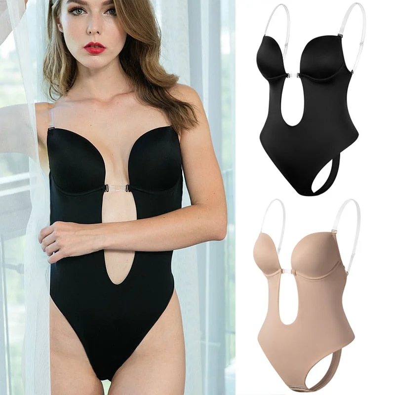 Shapers for long - term use to maintain body shapeWomen Backless Bodysuit Shapewear Shapers for long - term use to maintain body shapeWomen Backless Bodysuit Shapewear