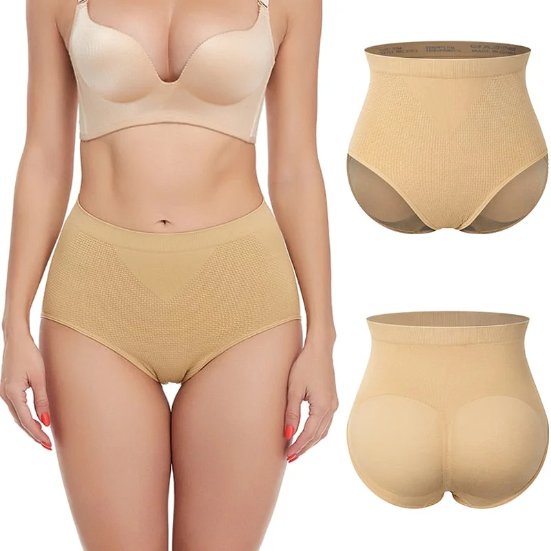 Shapers with a double - layer design for extra compressionWomen Padded Push Up Panties Shapers with a double - layer design for extra compressionWomen Padded Push Up Panties