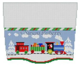 Cotton - blend stockings for breathability3109 Train Stocking Topper