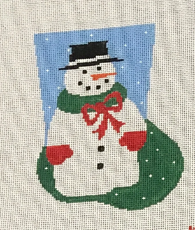 Washable stockings for easy maintenanceCM120 Snowman Mini Sock
