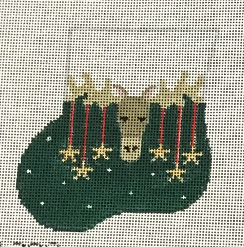 Lingerie - set stockings for a sexy lookCM200 Moose with Stars Mini Sock