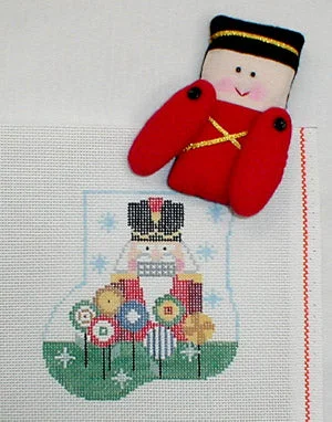 Over - the - knee stockings with a thigh - high designCM350 Nutcracker Mini Sock with Soldier Insert Over - the - knee stockings with a thigh - high designCM350 Nutcracker Mini Sock with Soldier Insert