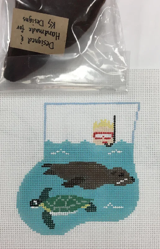 Lace - top stockings for a feminine touchCM539A Snorkeling Mini Sock with Sea Lion Insert Lace - top stockings for a feminine touchCM539A Snorkeling Mini Sock with Sea Lion Insert
