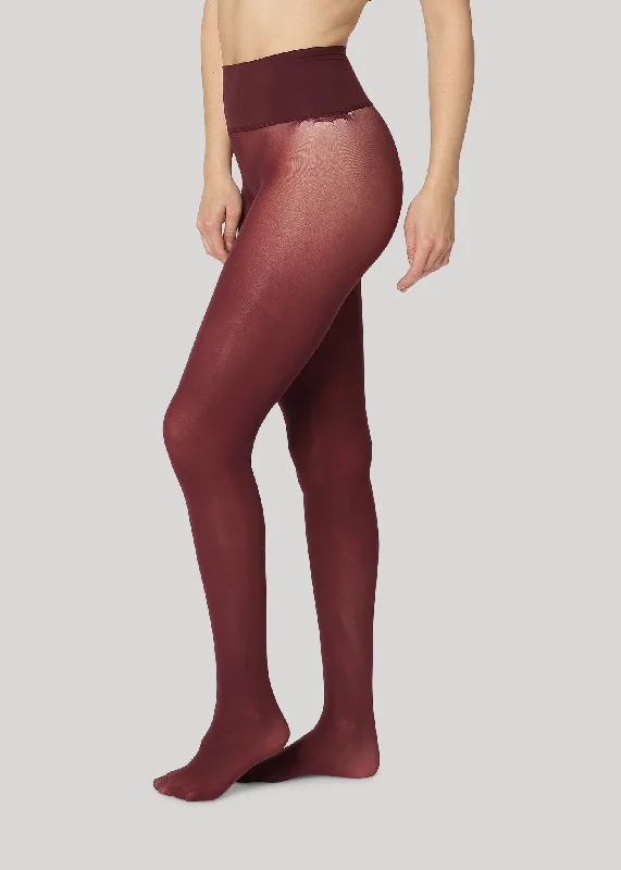 women tights for running and joggingERIKA 50 DENIER - Bordeaux