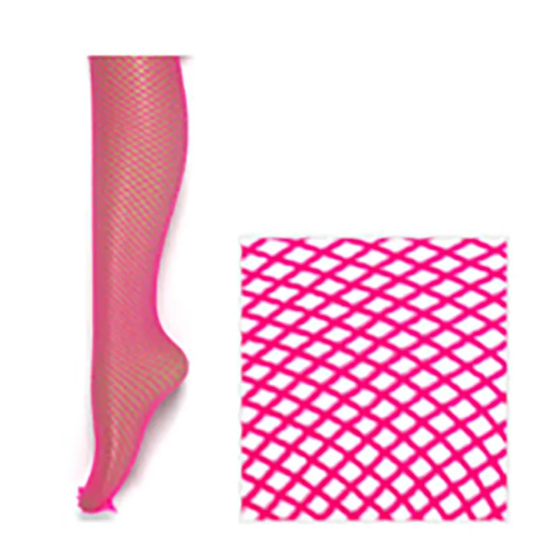 Nude - colored stockings for a natural lookFishnet Pantyhose Hot Pink