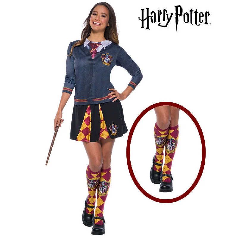 Women's sheer stockings with a fishnet patternGryffindor Socks