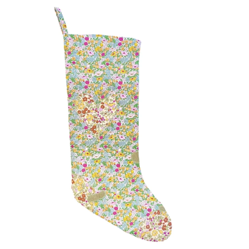 HEIRLOOM CHRISTMAS STOCKING - LIBERTY POPPY & DAISY I