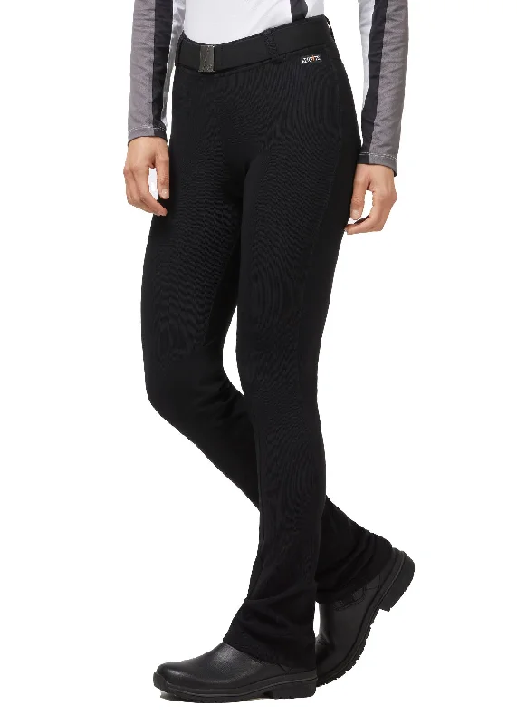 women tights with a diamond - pattern for a sophisticated styleMicrocord™ Extended Knee Patch Bootcut Riding Pant