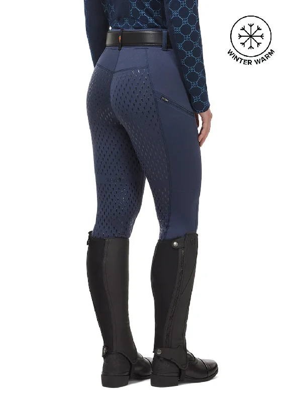 footless women tights for added versatilityPower Stretch® Fleece Full Seat Pocket Riding Tight