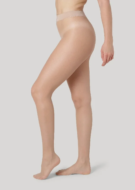 women tights for a photo - shoot to enhance the lookREBECCA 15 DENIER - Light nude