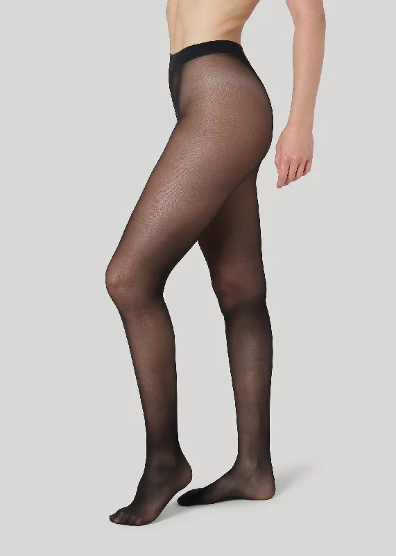 women tights for running and joggingREBECCA 30 DENIER - Black