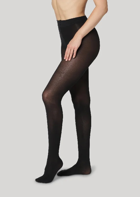 women tights with a control top for shapingREBECCA 50 DENIER - Black
