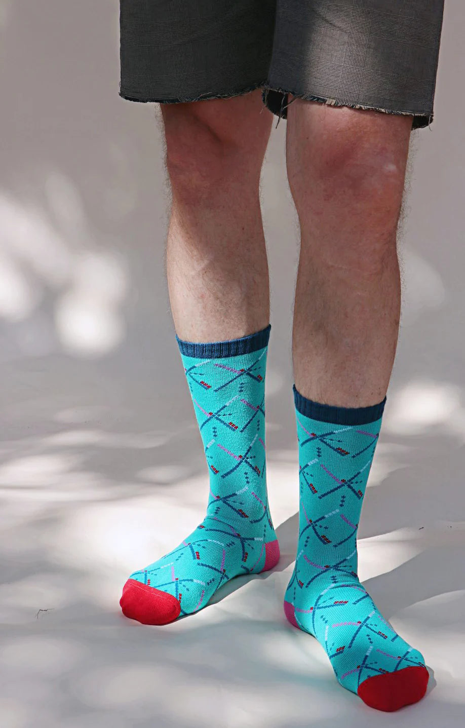 Women's non - slip socks for safetyReplant Pairs "Pdx Carpet" Oregon Crew Socks
