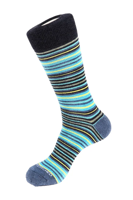 Women's compression socks for improved circulationPhilly Stripe
