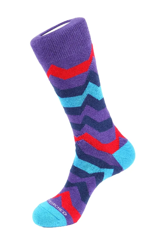 Women's crew socks with a polka - dot printPlateau Sock