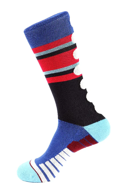 Women's leather - look socks for an edgy styleWorkout Athletic Socks