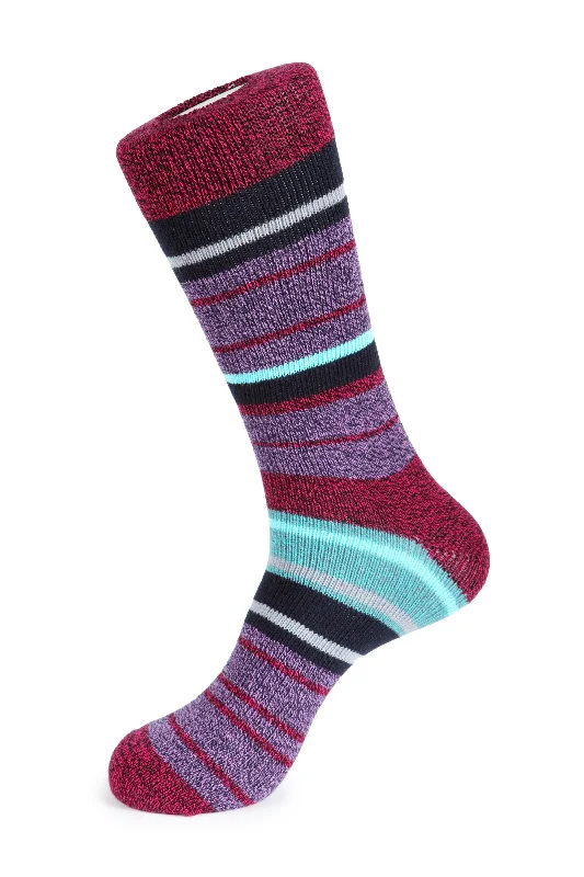 Hudson Stripe Boot Socks