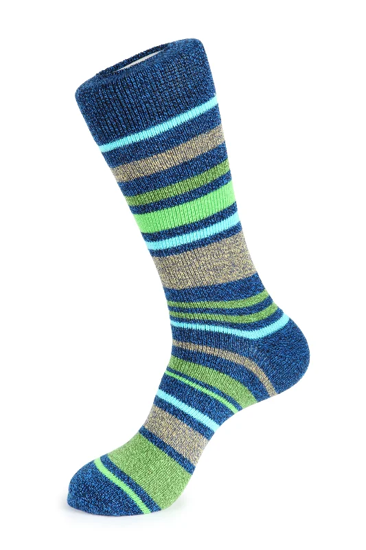 Penta Color Stripe Boot Sock