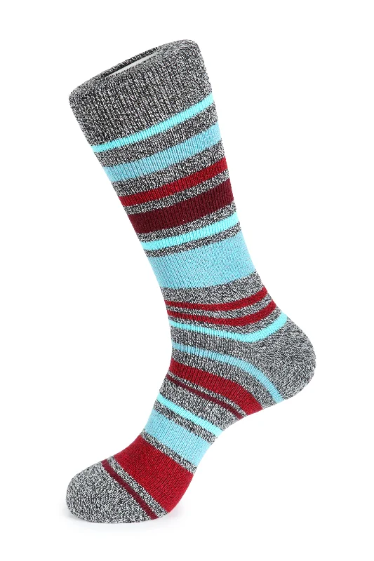 Penta Color Stripe Boot Sock