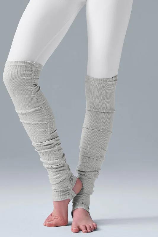 Women's cable - knit ankle socks for a cozy styleGoddess Leg Warmer - Dove Grey Heather Women's cable - knit ankle socks for a cozy styleGoddess Leg Warmer - Dove Grey Heather