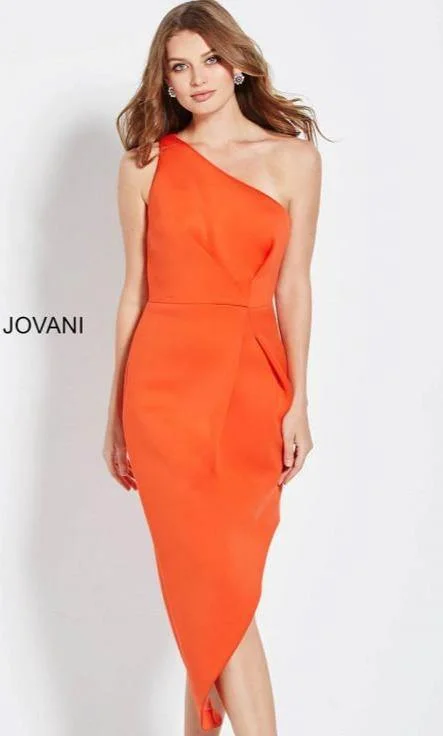 Jovani M606 Formal One Shoulder Dress